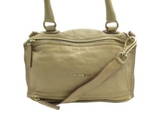 SAC A MAIN GIVENCHY PANDORA MEDIUM CUIR BEIGE BANDOULIERE HAND BAG PURSE 1940€