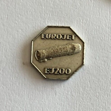 97 -  Pin's Rare Turboréacteur Militaire Eurojet EJ200 Avion Eurofighter Typhoon