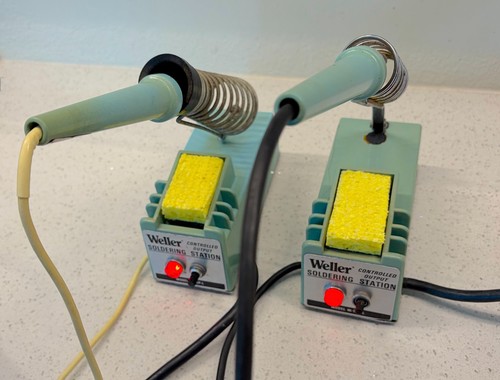 Two weller tcp soldering - two,