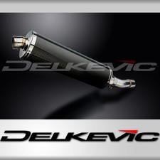 SUZUKI SV650 SV650S SV400 98-02 Echappement Silencieux 450mm Ovale Carbone