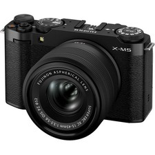 Fuji Fujifilm XM5 X-M5 + XC 15-45 mm PZ Noir DISPO/AVAILABLE !