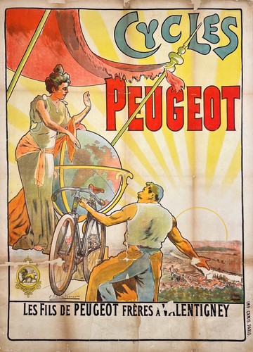 Affiche ancienne originale - ancienne, –