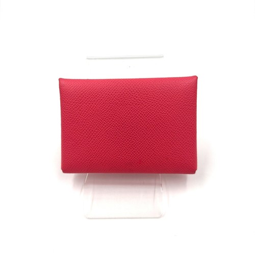 Porte monnaie hermes calvi duo - hermes,
