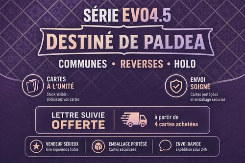 Carte pokémon ev04 - carte,