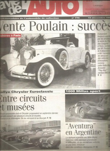 Vie auto n 776 2nd - de, n°776