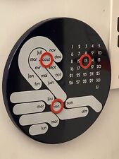 plaque émaillée CALENDRIER