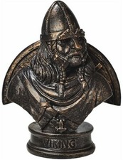 Viking Couleur Bronze Buste