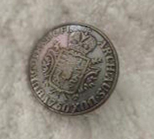 Ancien bouton armoiries - ancien,