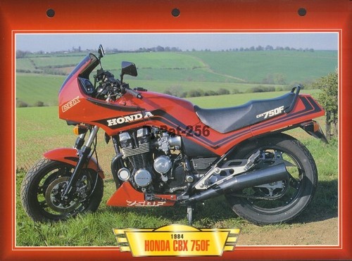 Fiche moto honda - cbx, 750