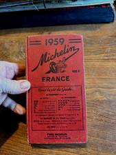 Guide Michelin Rouge 1959  -