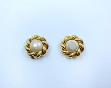 Boucles d'oreilles clips perle