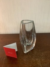 2 vases octogone en cristal de
