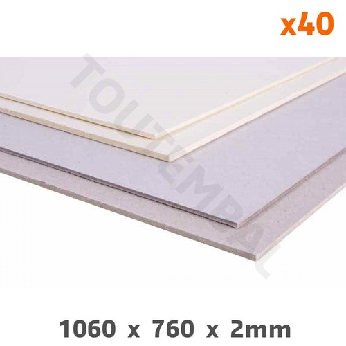 Plaque carton compact - , une