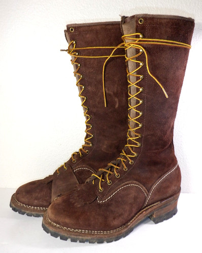 Wesco highliner boots roughout - highliner,