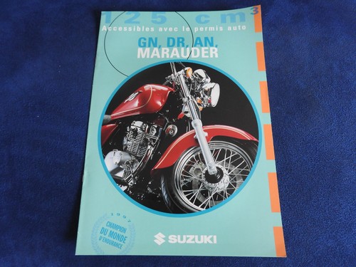 Catalogue suzuki moto - catalogue, gamme