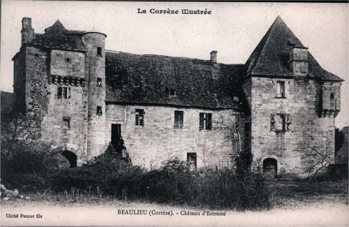 Cpa beaulieu château - 19,