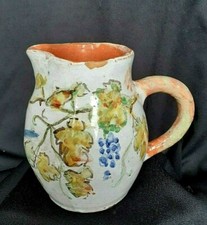 Pichet en céramique Clos de Joÿe Jeanne Champillou vigne oiseau