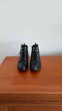 BOOTS. BOTTINES. "LIBERTO". POINTURE: 39. NOIR.
