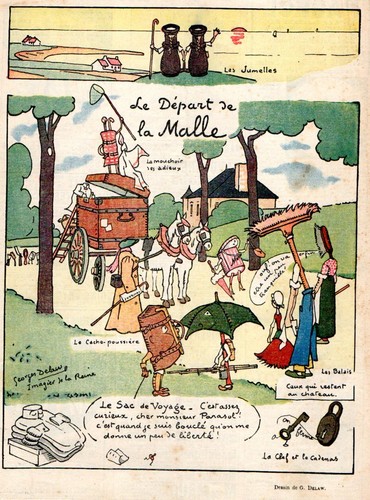 Depart malle parapluie - depart,