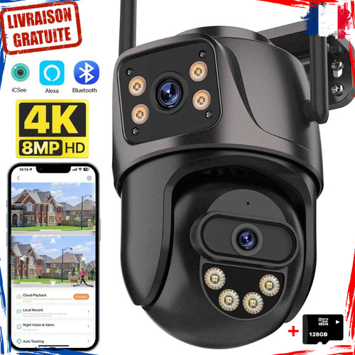 Double caméra surveillance - double,