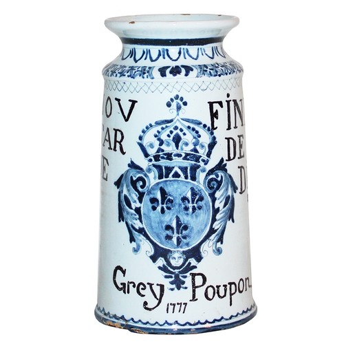 Ancien grand pot moutarde - à,