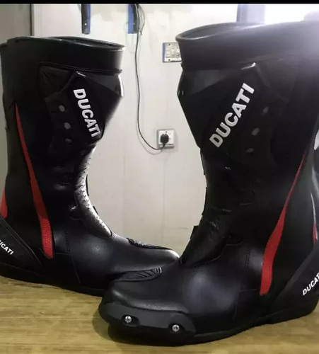 Ducati bottes cuir protection - ducati,