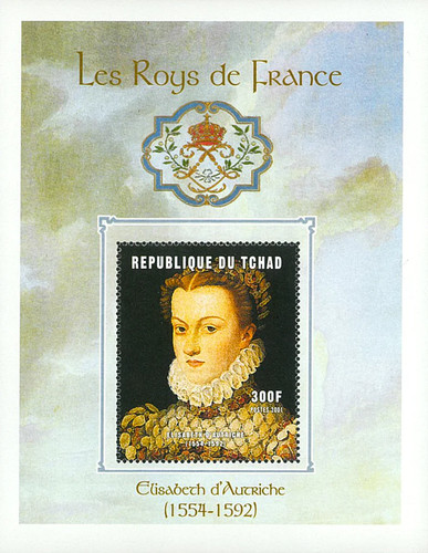 Stamps chad 2001 perf famous - stamps,