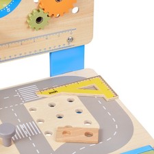 Établi à Outils Enfants en Bois 62 Pièces avec Jouets Outils Réalistes