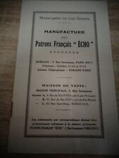 CATALOGUE ETALAGE NON SIEGEL SPECIAL BUSTE   ( ref 44  ) 