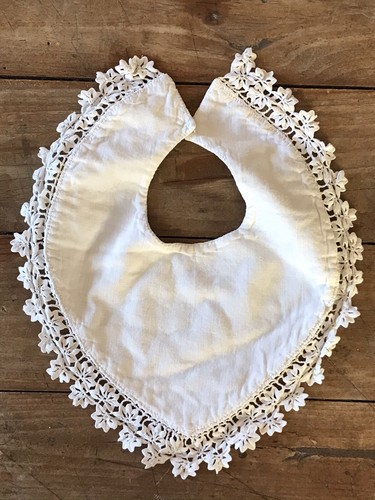 Bavoir bébé ancien en - ancien,