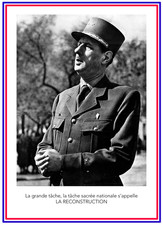 AFFICHE POSTER DE GAULLE