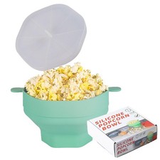 Popcorn Micro Ondes, Bol à Pop Corn En Silicone, Pliable Machine à Popcorn, P...