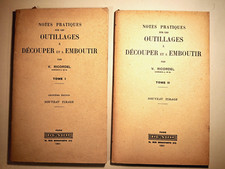 Notes pratiques sur les outillages à découper et à emboutir Ricordel T1&T2 1951