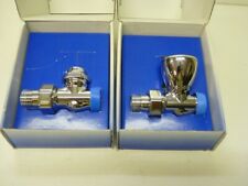 tete radiateur chauffage  chrome giacomini  t27c + t31 c   neuf