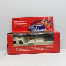 vintage jouet ancien Tandy 60-2386 camion de pompier programmable 