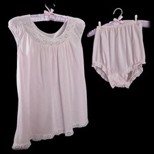 2pc Vintage BABYDOLL Pink