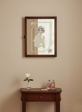 Boîte à Clés Murale Miroir