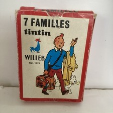 JEU DES 7 FAMILLES  TINTIN