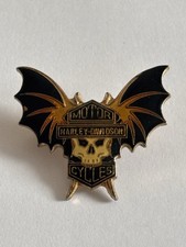broche Harley Davidson motorcycles logo biker moto bikers motards motorbike