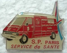 PIN'S MILITAIRE DU SERVICE SANTE DE LA BRIGADE DES SAPEURS POMPIERS DE PARIS