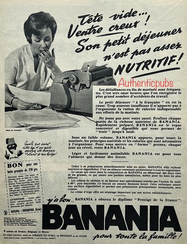 Publicite banania petit - publicite,