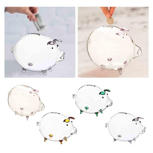 Tirelire verre transparent - verre,