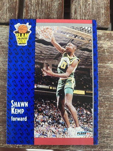 Carte shawn kemp - slam, dunk
