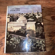 Terre Sainte romane, Paul Deschamps, Ed. Zodiaque, 1964, jaquette et étui