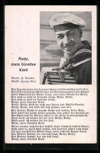 Marin avec accordéon - ak,