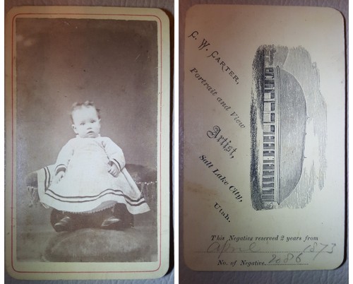 Antique 1873 mormon sel - mormon,