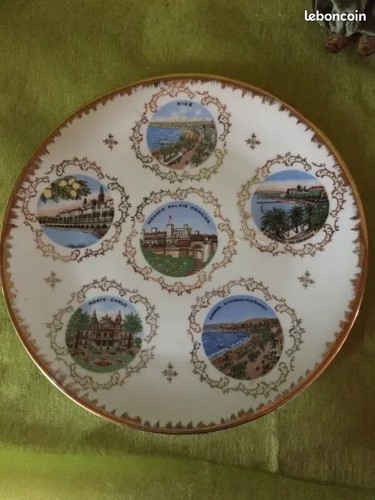 Assiette decorative porcelaine - assiette,