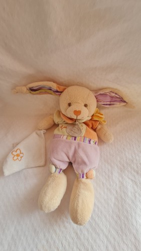 Doudou peluche lapin - peluche,