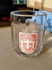 Chope émaillée brasserie biére Heid Pau