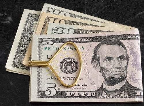 Pince billets ancienne en - billets,